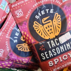 Siete Spicy taco Seasoning